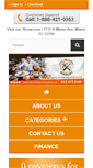 Mobile Screenshot of miamirestaurantsupplies.net
